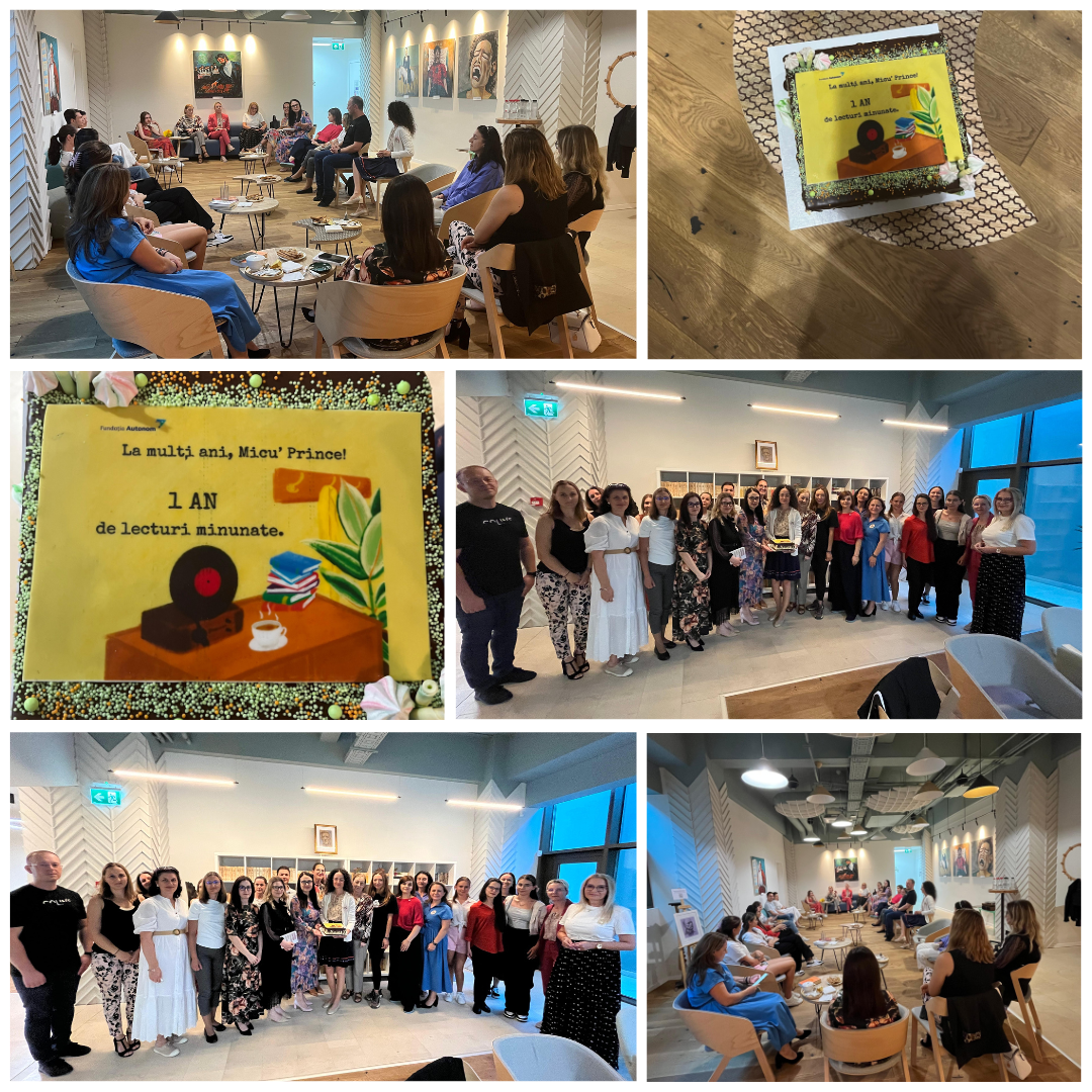 📚1 an de „Micu’ Prince” – Club de Lectură 🎂